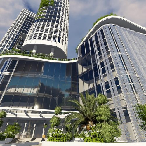 همکاری در پروژه متجمع تجاری فرمانیه